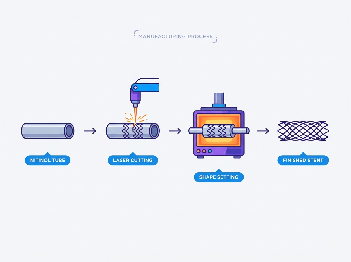 Nitinol Stent Manufacturing Process